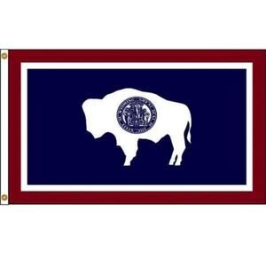 Annin Flagmakers 146170 4 ft. X 6 ft. Nyl-Glo Wyoming State Flag